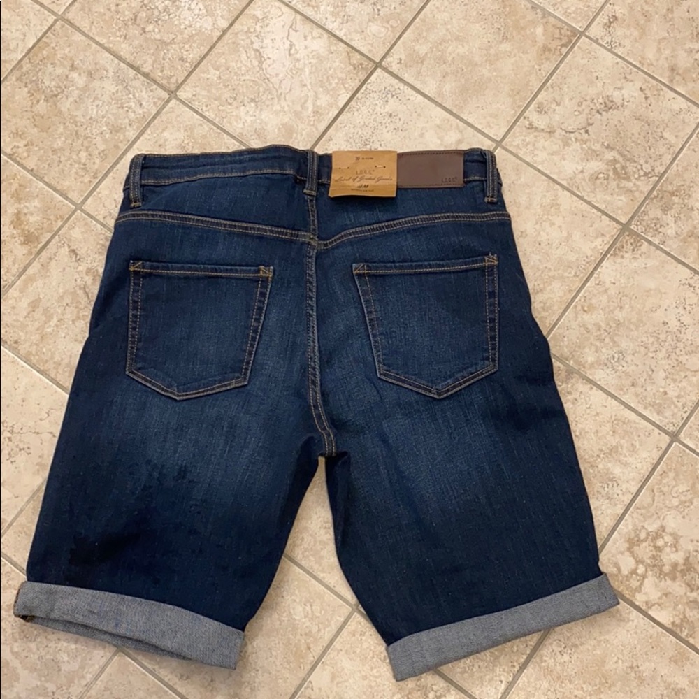 H& m jeans shorts size